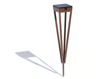 TINKA64 - Solar Powered aluminium bollard light by Les Jardins® - view 2